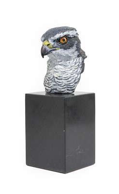 Lot 243 - David Cemmick (b.1955): A Painted Bronze Head...