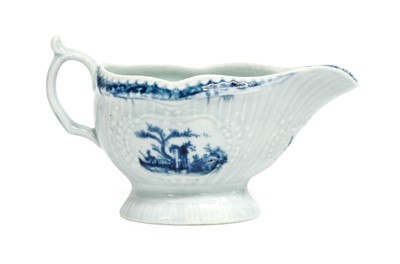 Lot 3 - A Worcester Porcelain Sauceboat, circa 1765,...