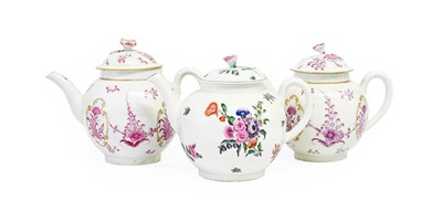 Lot 12 - Two Worcester Poprcelain Teapots and Covers,...