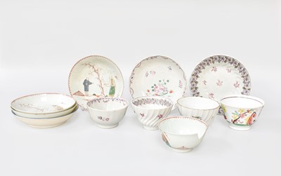 Lot 12 - An 18th Century Liverpool Chinoiserie Tea Bowl...