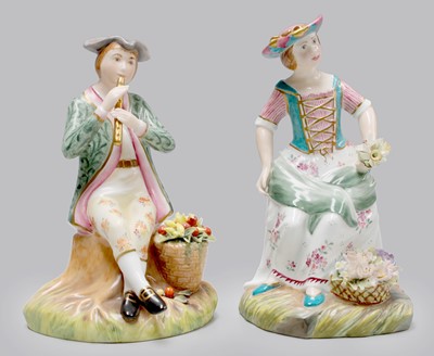 Lot 101 - Royal Crown Derby Porcelain Figures, ''The...