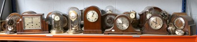 Lot 1236 - A Selection of 1930s/40s Chiming Mantel Clocks,...