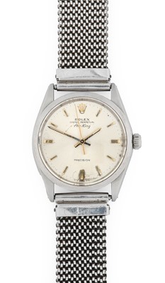 Lot 2473 - Rolex: A Stainless Steel Automatic Centre...