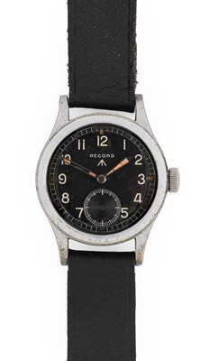 Lot 2476 - Record: A World War II Military Wristwatch,...