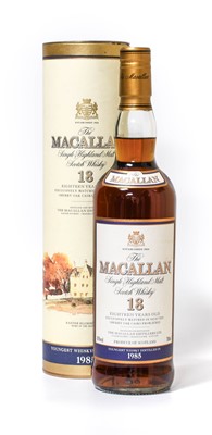 Lot 5213 - Macallan 18 Year Old Single Highland Malt...