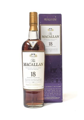 Lot 3172 - Macallan 18 Year Old Single Highland Malt...