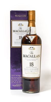 Lot 5216 - Macallan 18 Year Old Single Highland Malt...