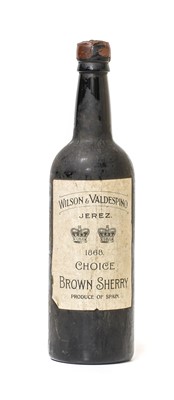 Lot 5123 - Wilson & Valdespino 1868 Choice Brown Sherry...