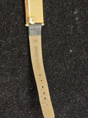 Lot 2171 - Cartier: A Rare 18 Carat Gold Rectangular...