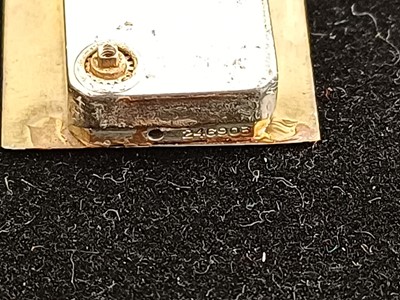 Lot 2171 - Cartier: A Rare 18 Carat Gold Rectangular...