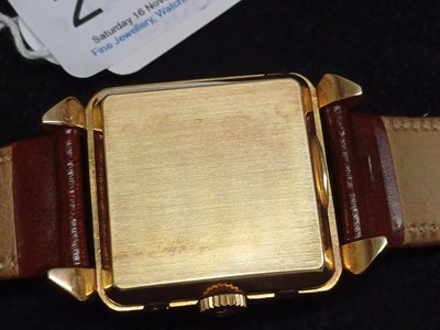 Lot 2170 - Omega: A Fine and Rare 14 Carat Rose Gold...