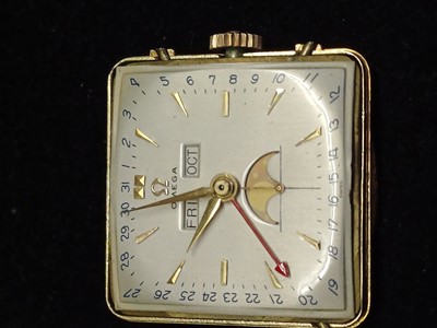 Lot 2170 - Omega: A Fine and Rare 14 Carat Rose Gold...