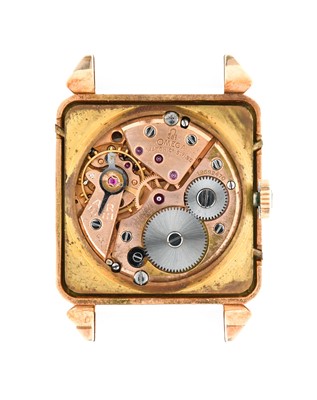 Lot 2170 - Omega: A Fine and Rare 14 Carat Rose Gold...