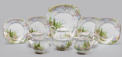 Lot 119 - A Royal Albert Porcelain ''Kentish Rockery''...