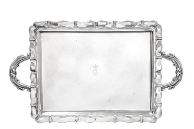 Lot 2294 - A Spanish Silver Tray