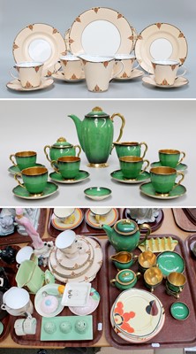 Lot 160 - A Quantity of English Art Deco Ceramics,...