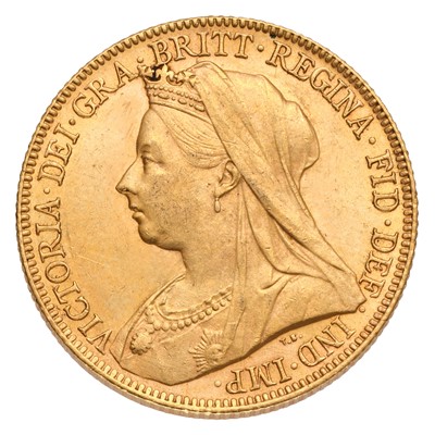 Lot 204 - Victoria, Sovereign 1898; some minor scratches...