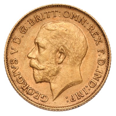 Lot 238 - George V, Half Sovereign 1912; very fine...