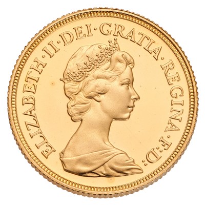 Lot 256 - Elizabeth II, Proof Sovereign 1980;...