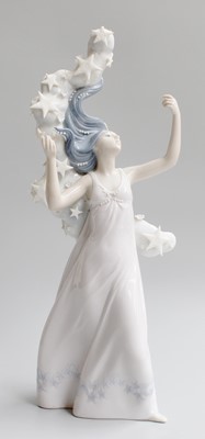 Lot 111 - A Lladro ''Milkyway'' Figure, millenium piece,...