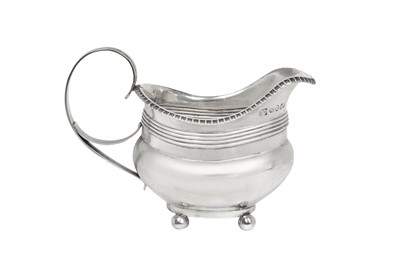 Lot 2221 - A George III Provincial Silver Cream-Jug