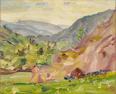 Lot 535 - Kurt Schwitters (1887-1948) German Landscape...