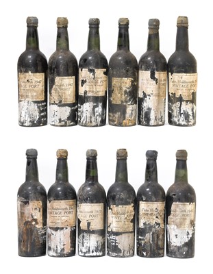 Lot 5091 - Tuke Holdsworth 1947 Vintage Port (twelve...