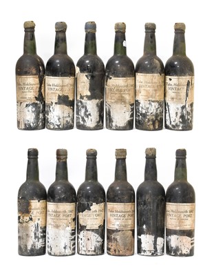 Lot 5093 - Tuke Holdsworth 1947 Vintage Port (twelve...