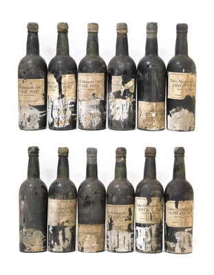 Lot 5095 - Tuke Holdsworth 1947 Vintage Port (twelve...