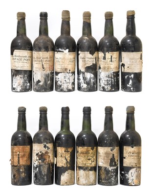 Lot 5096 - Tuke Holdsworth 1947 Vintage Port (twelve...