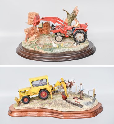 Lot 224 - Border Fine Arts "Laying the Clays" (JCB),...