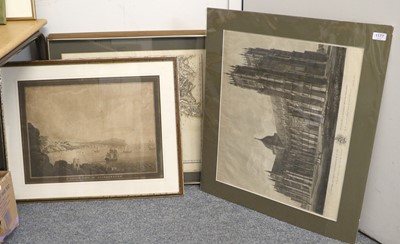 Lot 1177 - John Cary, three framed maps of Yorkshire, a...