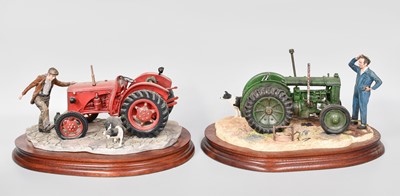 Lot 225 - Border Fine Arts Tractor Models, comprising...