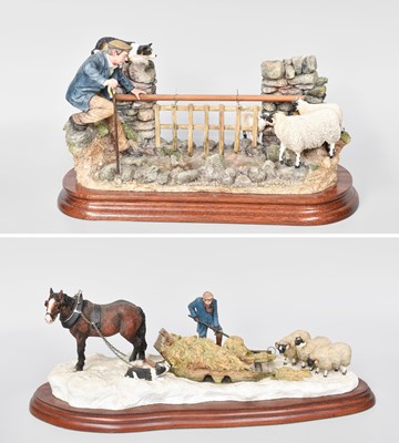 Lot 226 - Border Fine Arts "To the Rescue", model No....