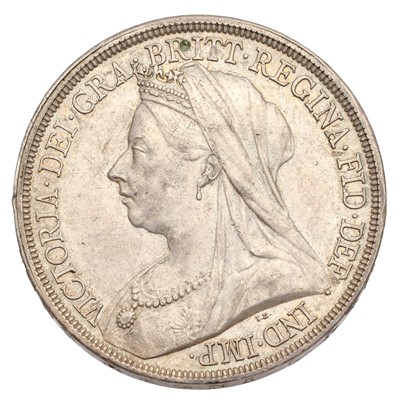 Lot 104 - Victoria, Crown 1893 LVI (Bull 2593, ESC 303,...