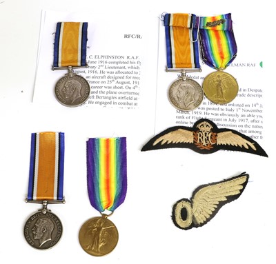 Lot 30 - A First World War Pair, awarded to 18327....