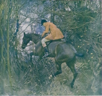 Lot 1012 - After Sir Alfred Munnings (1878-1979) "The Gap"...