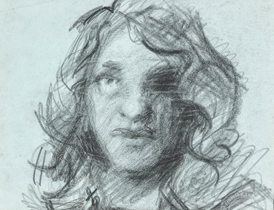 Lot 1058 - Robert Oscar Lenkiewicz (1941–2002) "Schoolboy,...