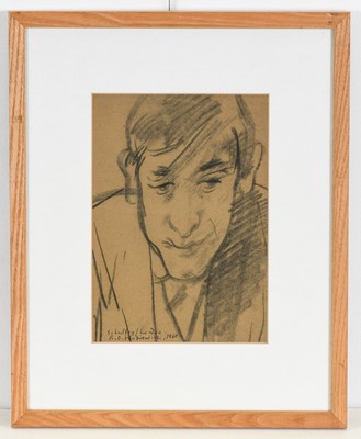 Lot 1058 - Robert Oscar Lenkiewicz (1941–2002) "Schoolboy,...