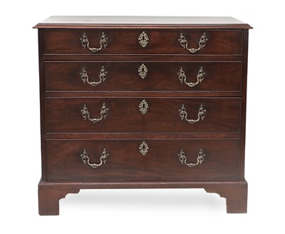 Lot 769 - A George III Mahogany Straight-Front Chest of...