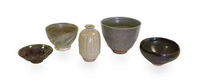 Lot 16 - A Japanese Chawan, nuka glaze, impressed mark...