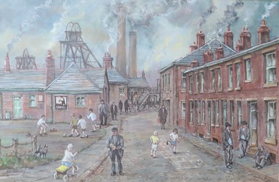 Lot 1032 - David Newbould (1938-2018) Colliery street...