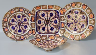 Lot 143 - A Royal Crown Derby Porcelain Dish, 1919, of...