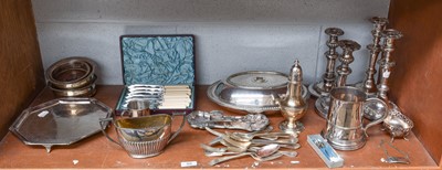 Lot 89 - A Collection of Assorted Silver Plate,...