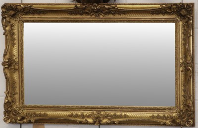 Lot 1338 - An Ornate Gilt Framed Rectangular Hanging...