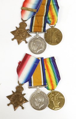 Lot 36 - A First World War "Mons" Trio, awarded to 4933...