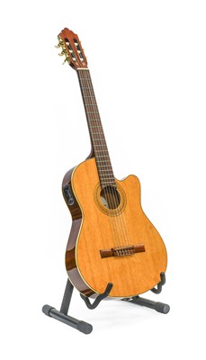 Lot 92 - Signature Series (By Greg Bennett) Nylon Strung Electro- Acoustic Guitar