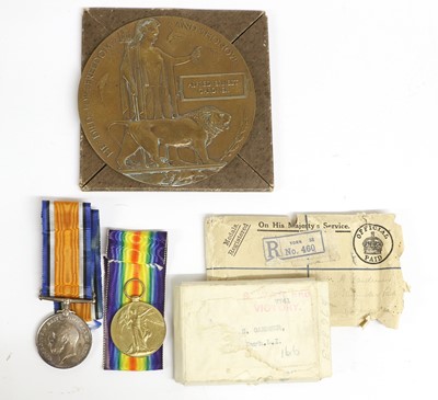 Lot 41 - A British War Medal, Victory Medal and...