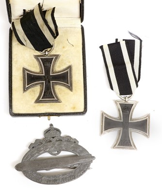 Lot 48 - A First World War German Iron Cross, second...