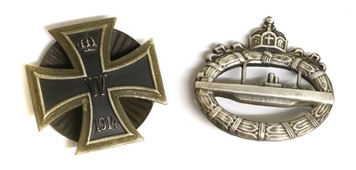 Lot 49 - A First World War German Iron Cross, first...